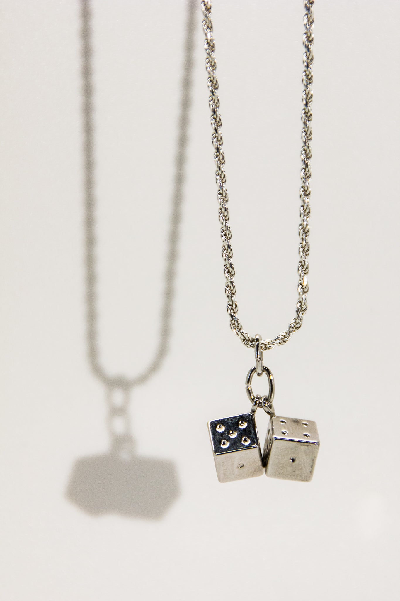 Twin Dice Necklace – The Silver Stone