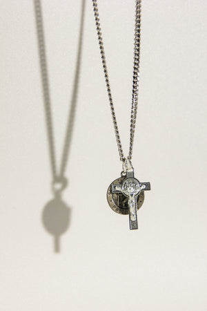 St. Christopher Cross Necklace